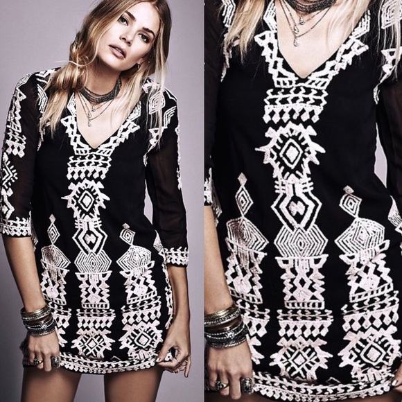 Antik Batik Embellished Beaded Black 